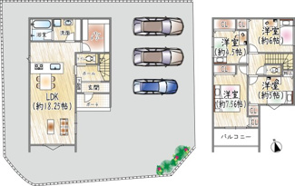 【間取り】 | 向陽台3丁目