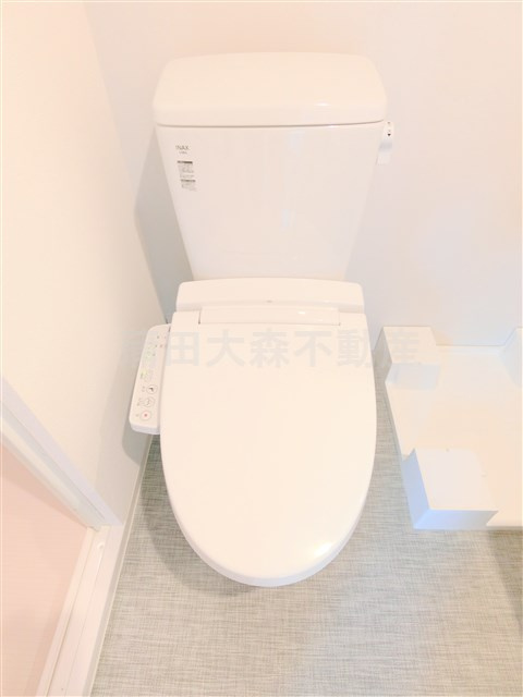 triasトリアス541のトイレ|温水洗浄便座付きの
