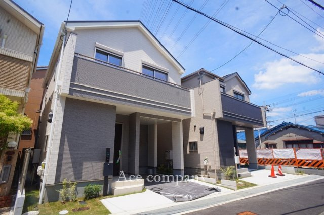 【外観】 | 八尾市福万寺町南1丁目　【A号棟/全2棟】 | 新築完成済みです☆