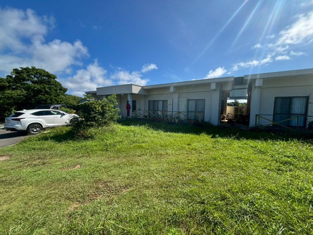 宮古島市伊良部 中古戸建の庭