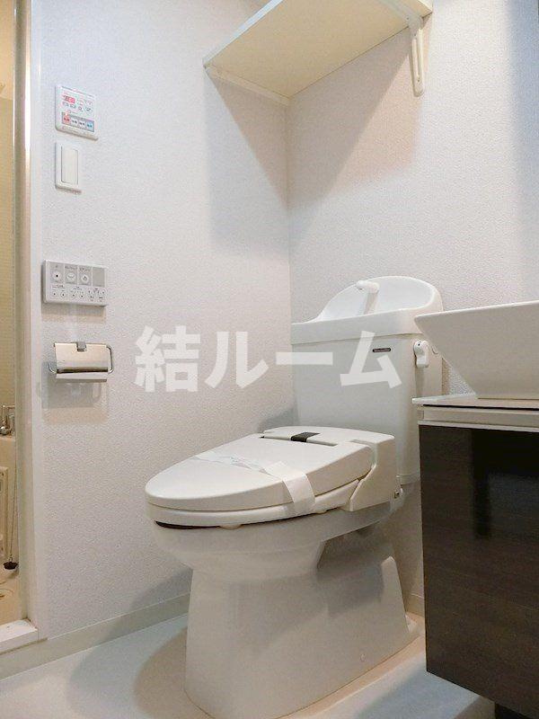 板橋区本町の賃貸マンションのトイレ|別号室参考写真