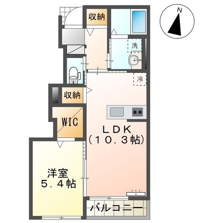 ＮＦコーポ1号館の間取り