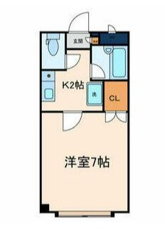 スピカ中山の間取り