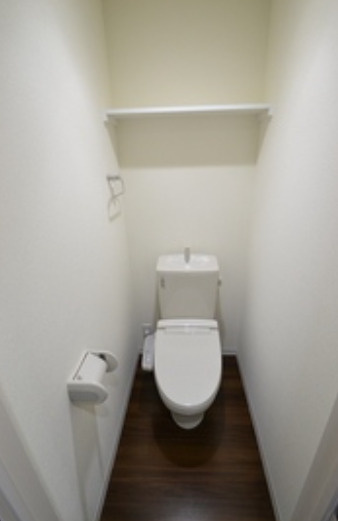 プチ・ハウス大久保のトイレ|落ち着いた色調のトイレです