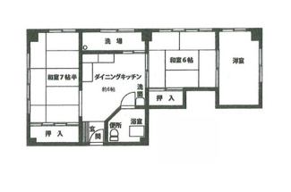 【間取り】 | 五反田マンション | 間取りです。