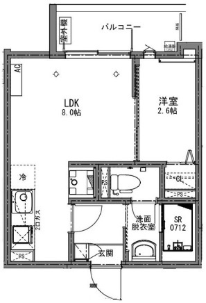 ケイアイレジデンス清瀬5の間取り