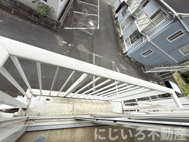 フレグランス　ハイアイランドBのバルコニー