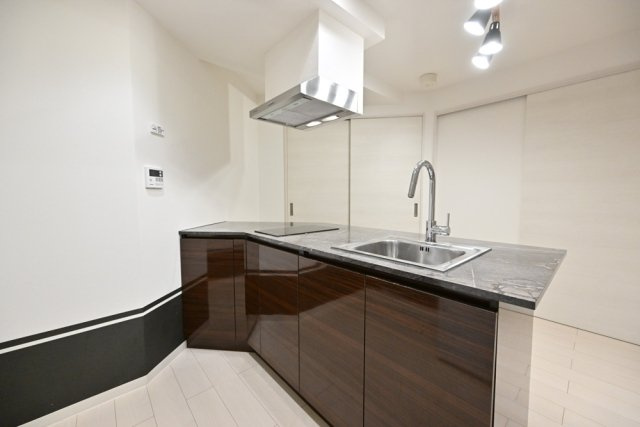 Apartment小石川後楽園のキッチン|家具・小物はイメージです