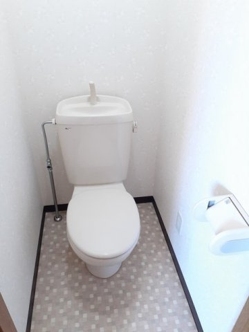 ビュ－ハイツ久保Ⅱのトイレ|ゆったりとした空間のトイレです