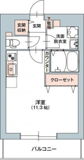 【間取り】 | ノーム国立 | 間取りです。