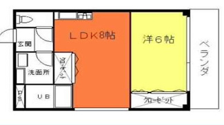 【間取り】 | アネシスコート門口