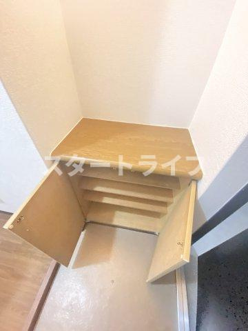 大阪市東淀川区東中島１丁目の賃貸マンションの収納