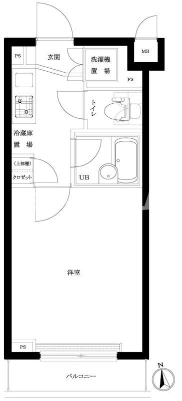 ルーブル大鳥居の間取り