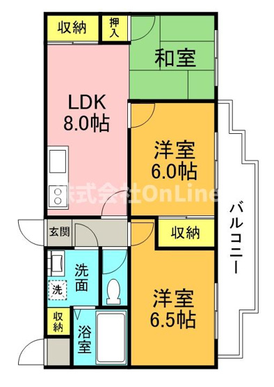 【間取り】 | ウエストリバー山本