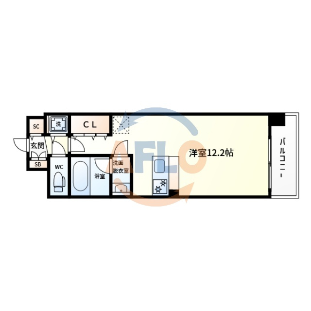 スプランディッド大阪ベイサイドDUEの間取り|スプランディッド大阪ベイサイドDUE　間取り