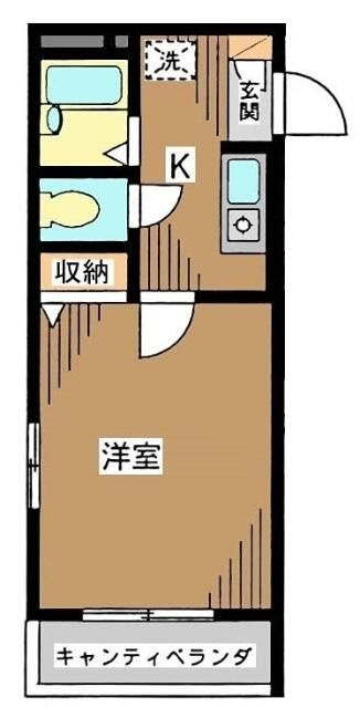 Ｋ’ｓハイムの間取り