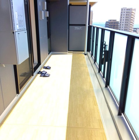 プラウドタワー神戸垂水のバルコニー|バルコニー付きです