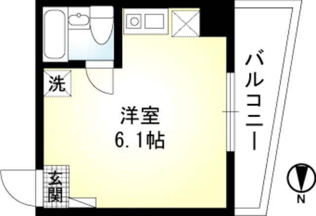 ダイヤモンドレジデンス蓮沼町の間取り