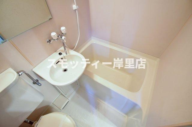 アパートメント住之江の浴室