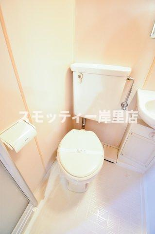 アパートメント住之江のトイレ