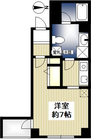 エンプレス上本町の間取り