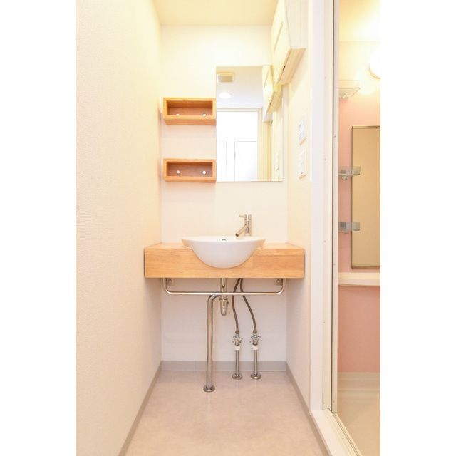 SERENiTE本町エコートの洗面所|忙しい朝には欠かせない洗面所です