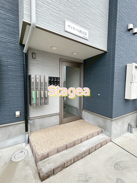 ヴィラート西大宮のエントランス