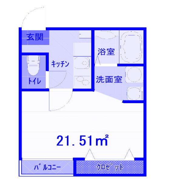 ヴィラート西大宮の間取り