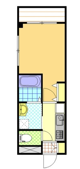 浦安市今川２丁目のアパートの間取り