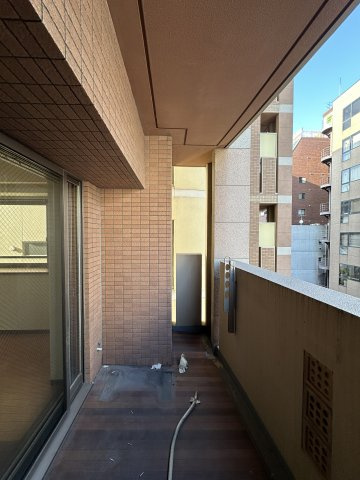 マスターズレジデンス道頓堀Ⅲのバルコニー
