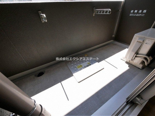 エスリードコート阿倍野昭和町のバルコニー