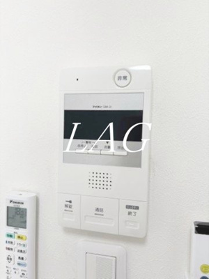 【セキュリティ】 | ブライトコート綾瀬Ⅱ | モニター付きインターホンです。