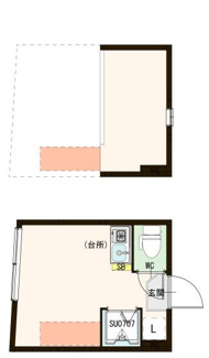 【間取り】 | ハーモニーテラス北大塚  | 間取りです。