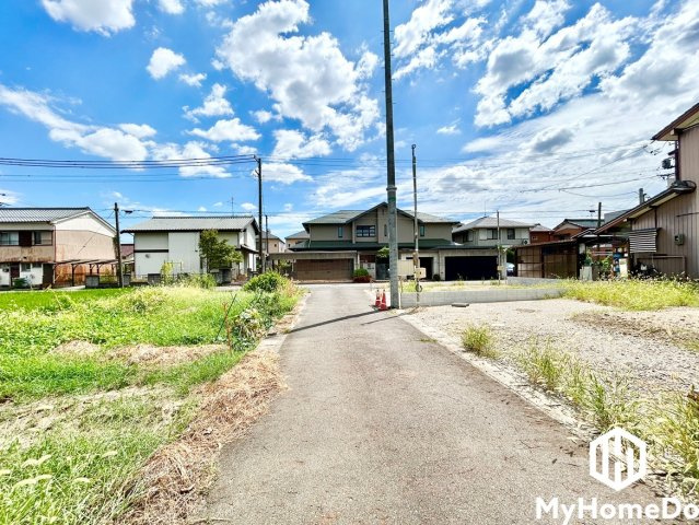 春日井市美濃町　4期の前面道路含む現地写真