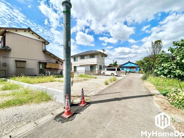 春日井市美濃町　4期の前面道路含む現地写真