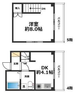 【間取り】 | ドマーニ須磨