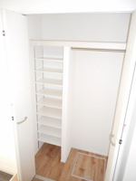 大きなスペースがあり、収納には困りません