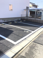 駐車スペースもあります