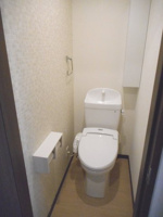 トイレもきれいです