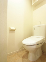 清潔感のあるトイレです