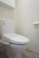 清潔感のあるトイレです