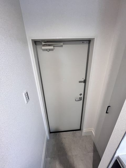 シンプルで使いやすい玄関です