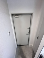 シンプルで使いやすい玄関です
