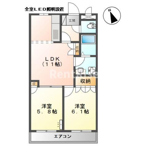 アーク・ステュディオの間取り