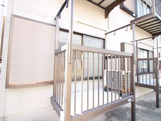 陽当たり良好なバルコニーです