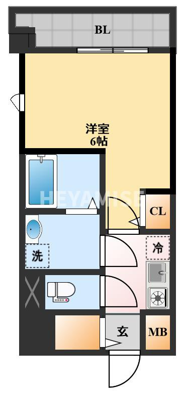 MODERN PALAZZO東本町の間取り