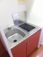 ２口ラジエントヒーター設置済み