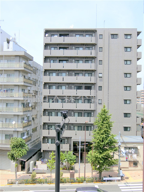 ルーブル羽田西の外観|2013年2月築　RC鉄筋コンクリート造10階建て1K～2DK総戸数64戸の分譲賃貸マンション
東京都大田区東糀谷3丁目　京急空港線大鳥居駅と穴守稲荷駅の間どちらも徒歩5分