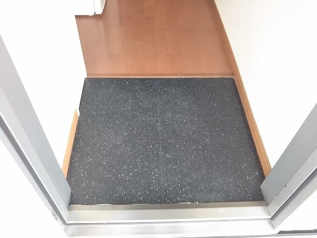 明るい玄関です