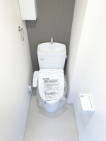 清潔感のあるトイレです